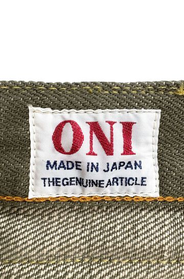 ONI266-OLD18 18oz Olive Denim Relax Straight,, small image number 9