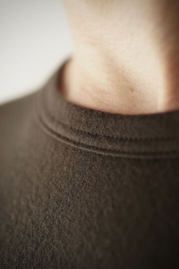 【CAPERTICA】CAP707CS32 Super140s Washable Wool MW_Jersey / Wool Trainer,OLIVE, small image number 3