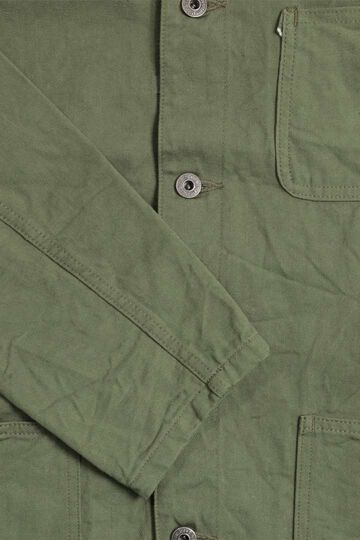 ONI03501-SVC 9.5oz Selvage Chino Coverall,KHAKI BEIGE, small image number 9