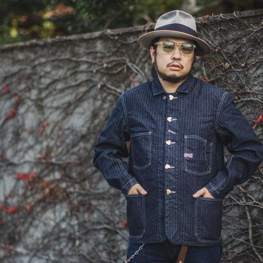 DENIMIO | TCB 10oz Cathartt Chore Coat Denim Herringbone