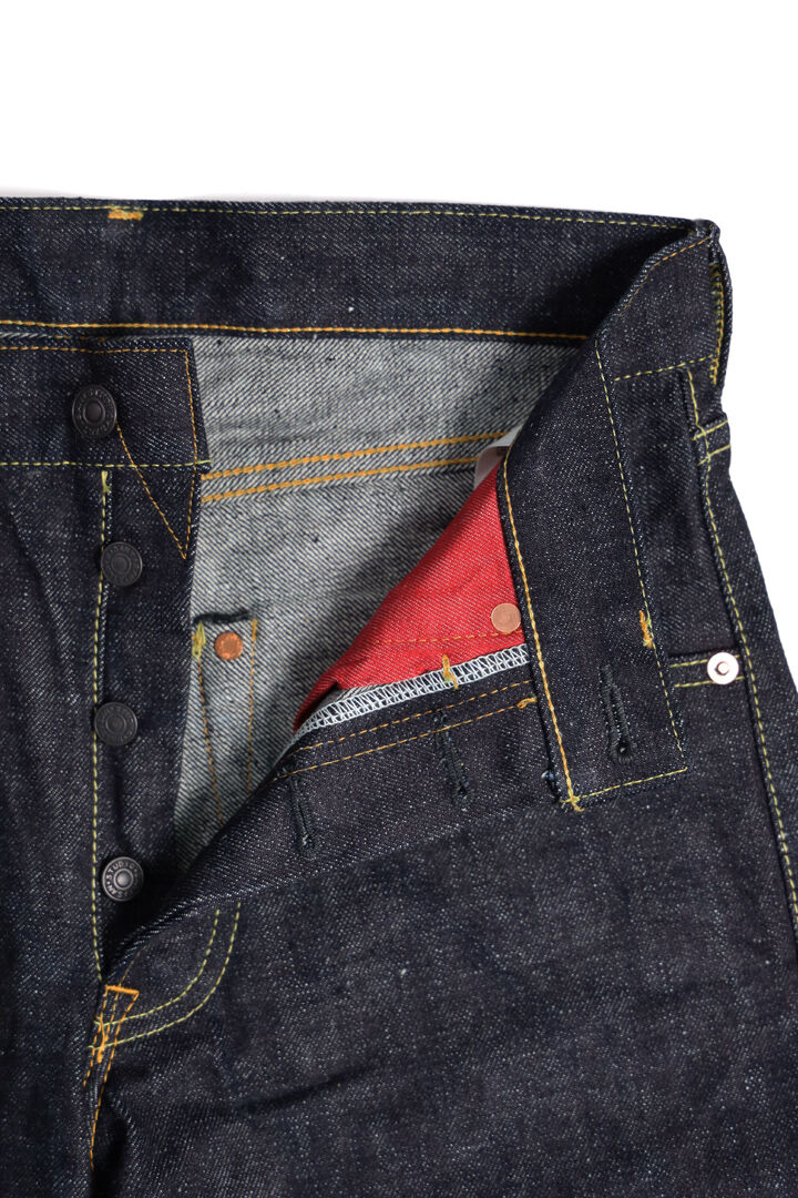 DM-010 Studio D'Artisan x Denimio Collab 16oz Red Dragon Jeans Relax Tapered,, medium image number 2