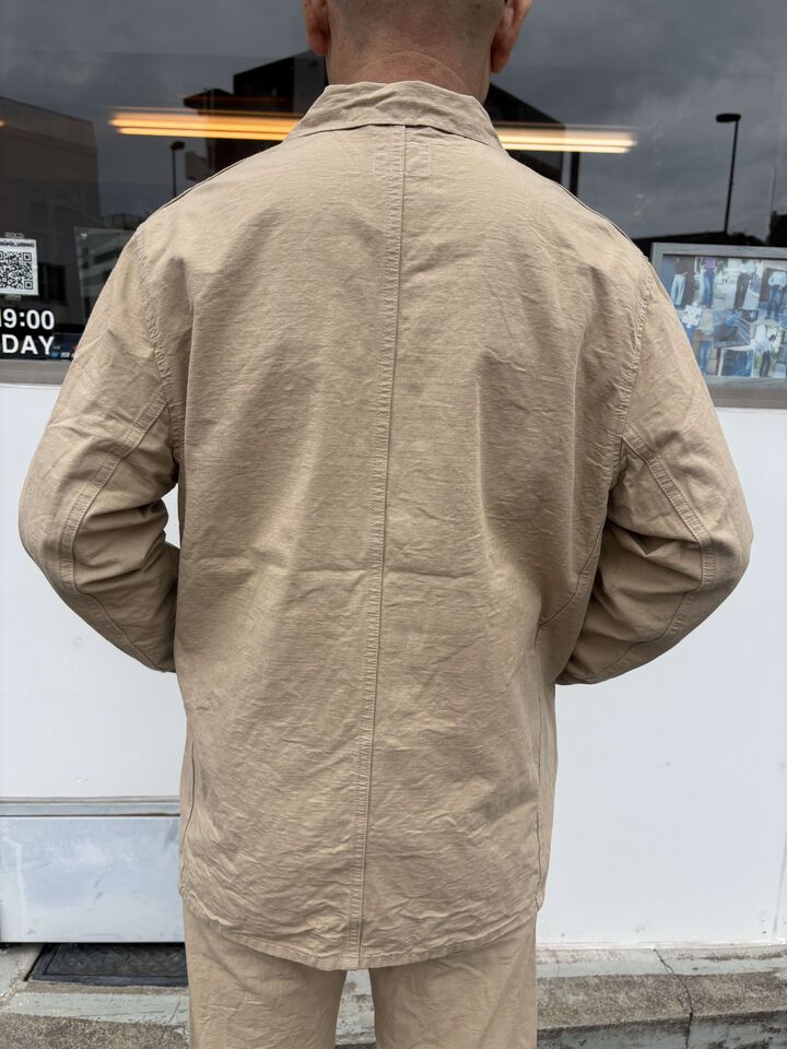 ONI03500-8CBE 8oz Chambray Beige Coverall,, medium image number 1