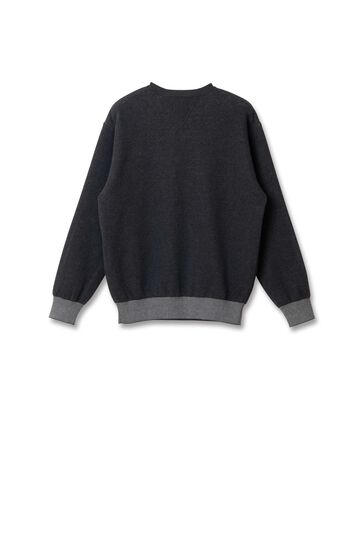 8224 Knitted Sweatshirt,TOP GRAY, small image number 3