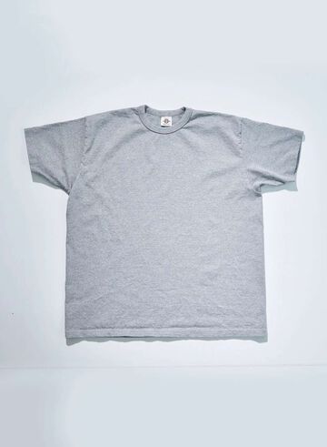 SJST-M HEAVY WEIGHT COTTON PLAIN T-SHIRT,GREY, small image number 0