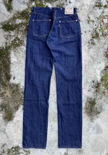 GZ-13LST-C01 13OZ Loose Straight Jeans D.ID-One Washed-30,, small image number 0