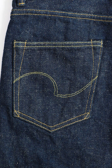 ONI246ZR-KABEG 20oz Secret Denim Kabuki Selvedge weft Beige Neat Straight,, small image number 3