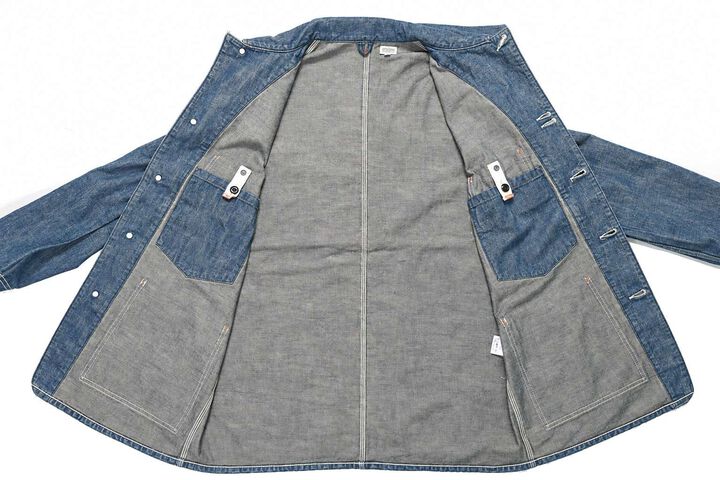 Lot. 888 10oz Military Denim Coverall (Used wash),, medium image number 8