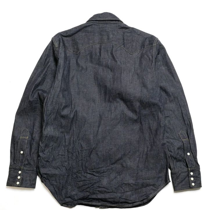 BURGUS PLUS - 8oz Denim Western Shirt - HBP-301WS-M,, medium image number 1