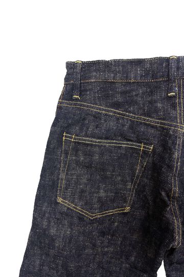 ONI200-Kasuri 17oz ONI Kasuri Denim Wide Straight,, small image number 4
