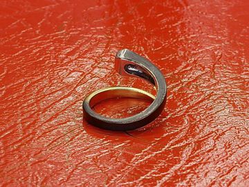 HYO-254 Horseshoe Nail Ring,, small image number 3