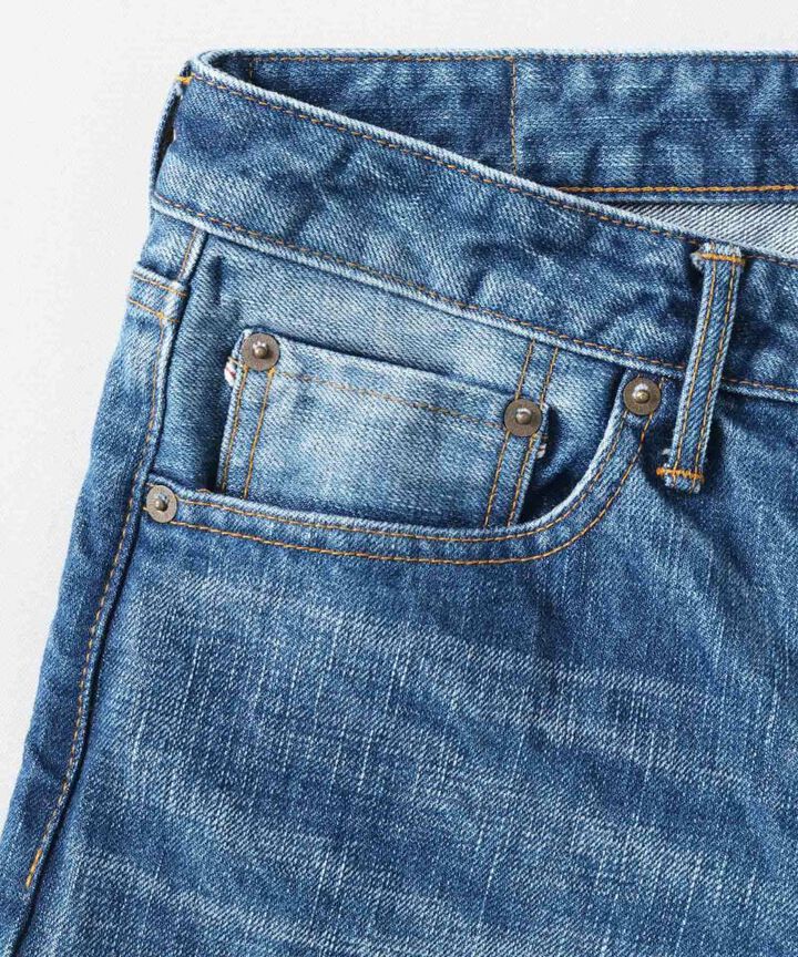 J301 MID 14.8oz American Cotton Vintage Wash Straight (One washed),, medium image number 8