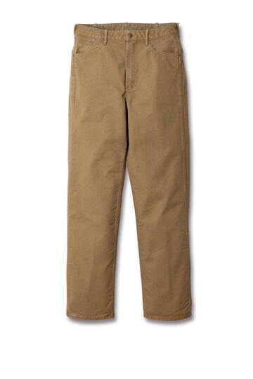 1934 DUCK WORK PANTS,BROWN, small image number 0