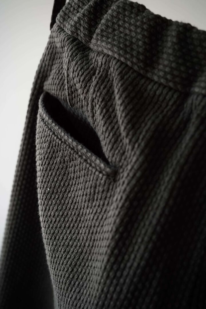 244PT06 Sashiko / Side Seamless Slacks,ANKOKU, medium image number 18