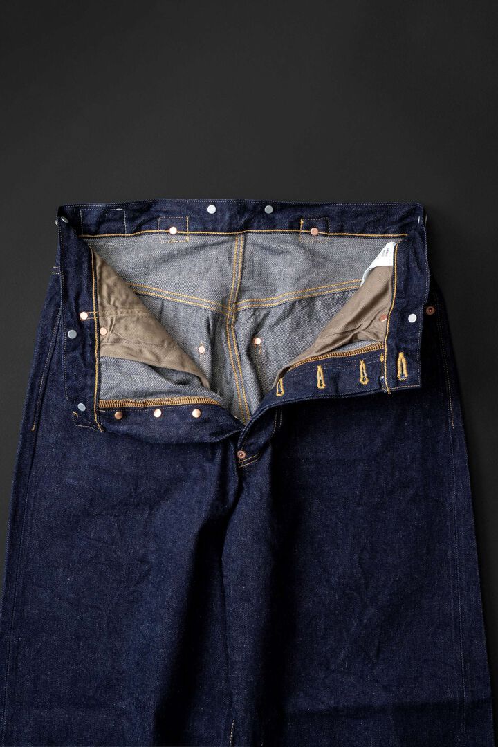 M101S (001) 14oz SEA ISLAND WAIST OVERALL,, medium image number 6