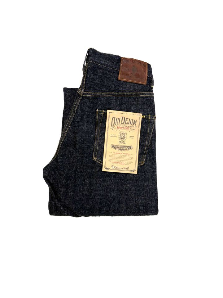 ONI822-LS13.5 13.5oz Long Slab Denim Super Wide Tapered,, medium