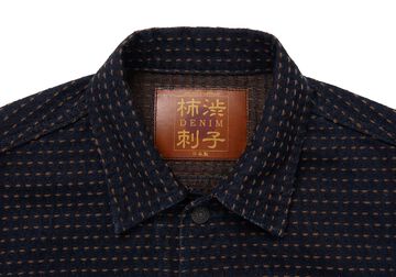 D4608 15oz Kakishibu Sashiko Denim Jacket,, small image number 3