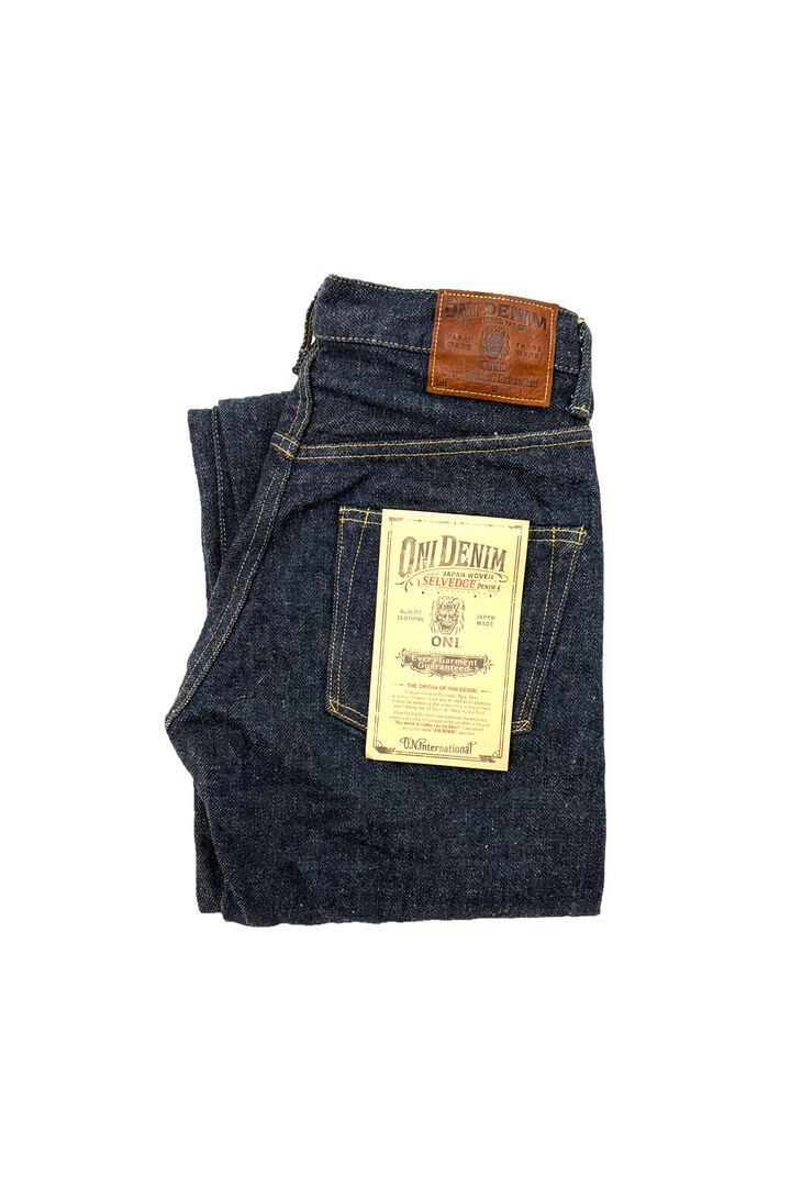 ONI200ZR-KAB 20oz Secret Denim Wide Straight Kabuki Selvedge,, medium