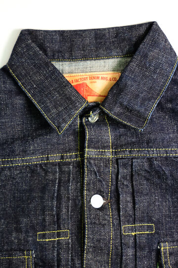 F2378 14OZ G3 DENIM 2ND JACKET-One Wash-38,, small image number 2