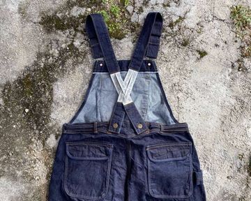 GZ-UOA0412 12oz Selvedge Denim Utility overall,ID, small image number 3