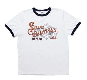 8177 Ringer Print T-shirts,YE x NY, small image number 2