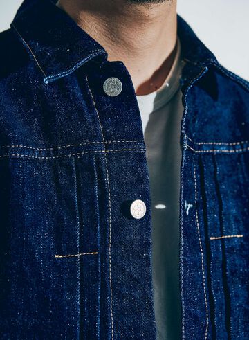 S101AX-SAKURA 18oz "AI PLUS-SAKURA" DENIM JACKET,, small image number 9