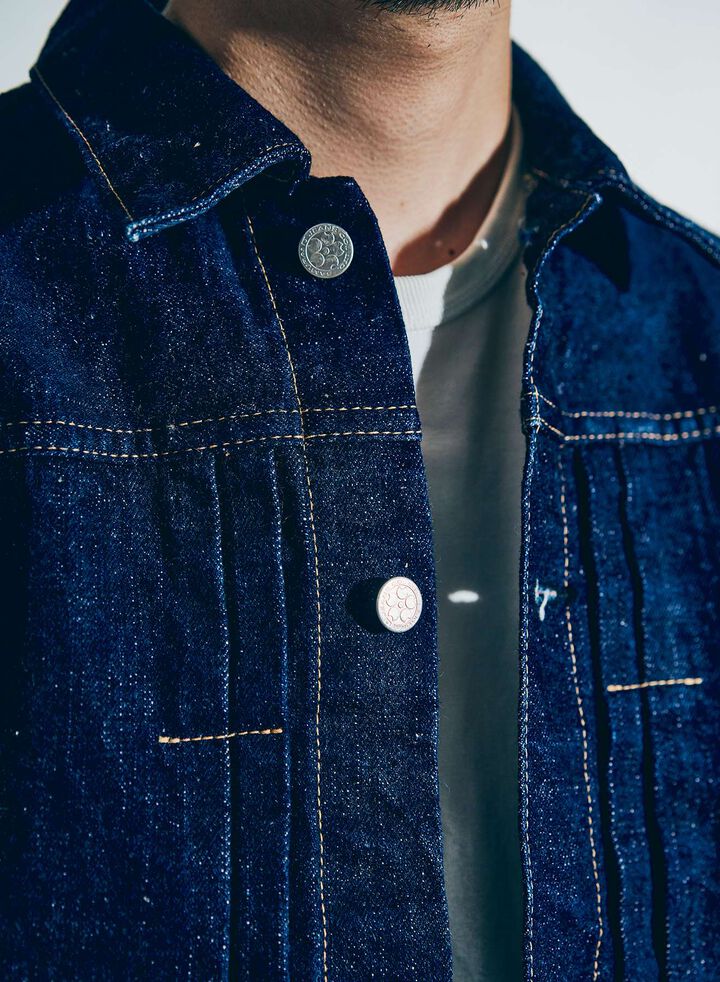 S101AX-SAKURA 18oz "AI PLUS-SAKURA" DENIM JACKET,, medium image number 9