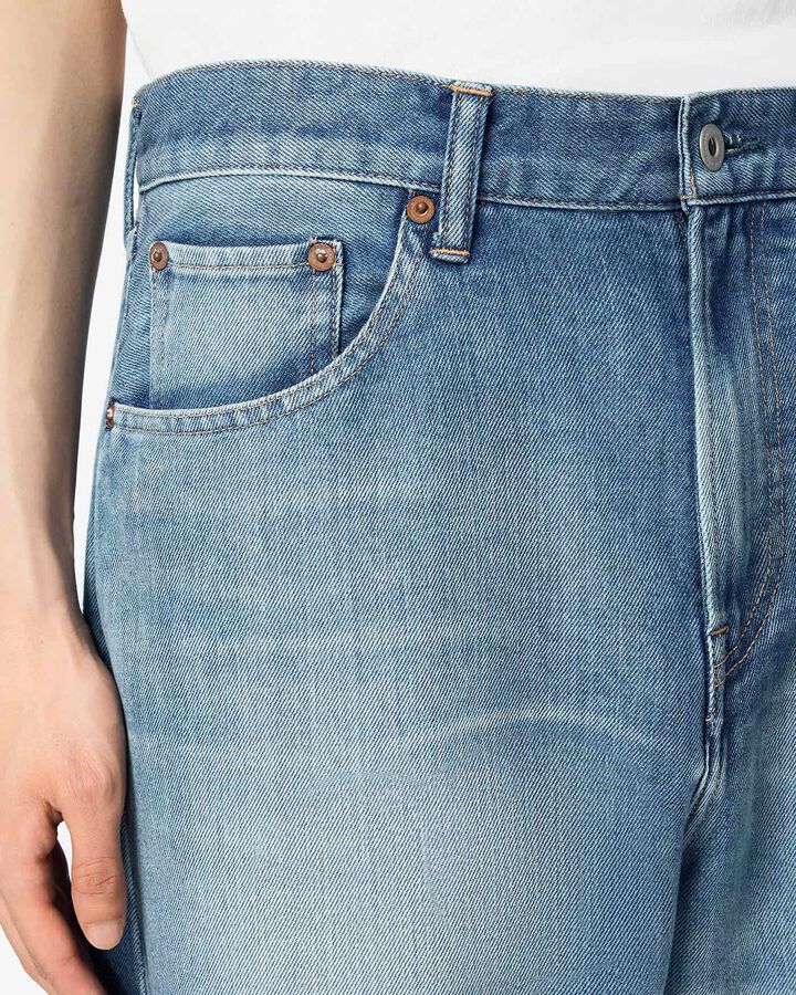 JMJA0902 (M01) 9oz Light Curve Jeans Medium Indigo,, medium image number 3