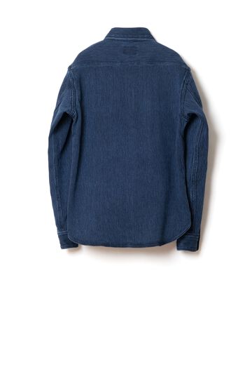 5713 Heavy Weight Sashiko Shirts,LIGHT INDIGO, small image number 1