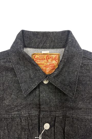 Lot No. SC15650 / 14.25oz. BLACK DENIM JACKET 1953 MODEL,, small image number 3