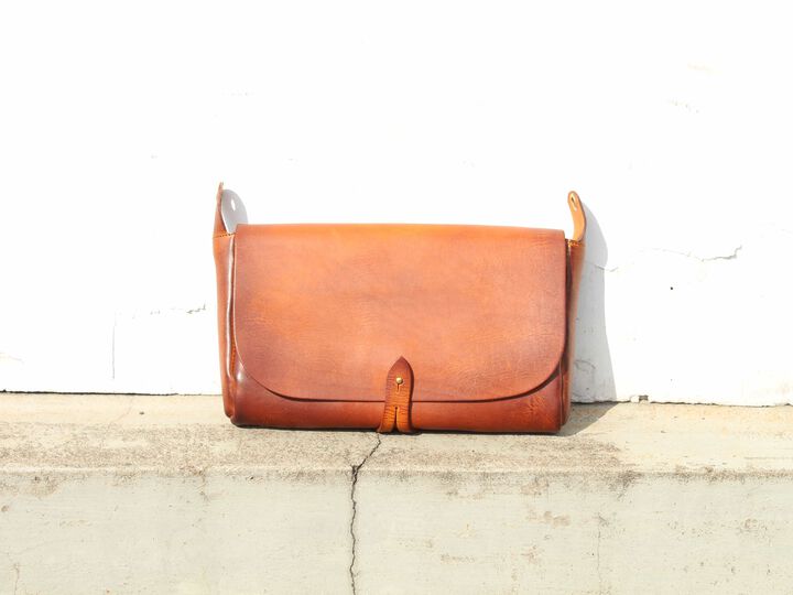 VS240LMST LEATHER 3WAY CLUTCH BAG(CAMEL MASTARD),, medium