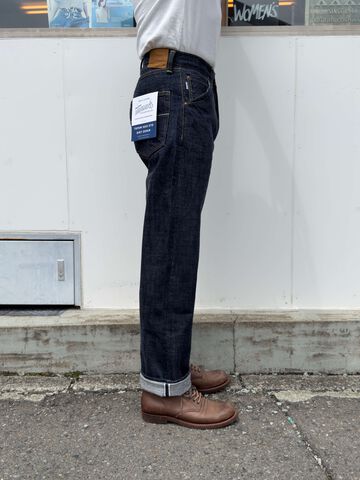 TRPDM1605 14.5oz TROPHY CLOTHING × Denimio COLLAB DIRT DENIM REGULAR STRAIGHT,, small image number 22