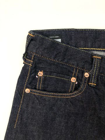 MXJE3203 13oz TOKUNOU BLUE SELVEDGE SLIM STRAIGHT,, small image number 5