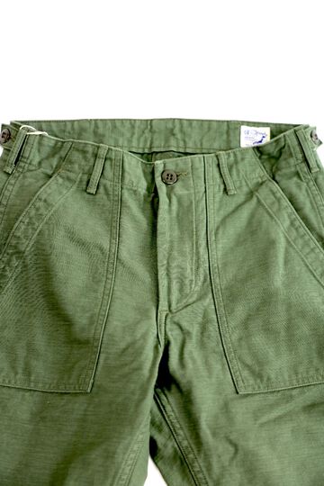 01-5032 US ARMY SLIM FIT FATIGUE PANTS 16GREEN,, small image number 4