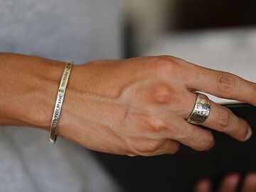 17AJK-351 Too Fast To Live Too Young To Die Bangle,, small image number 2