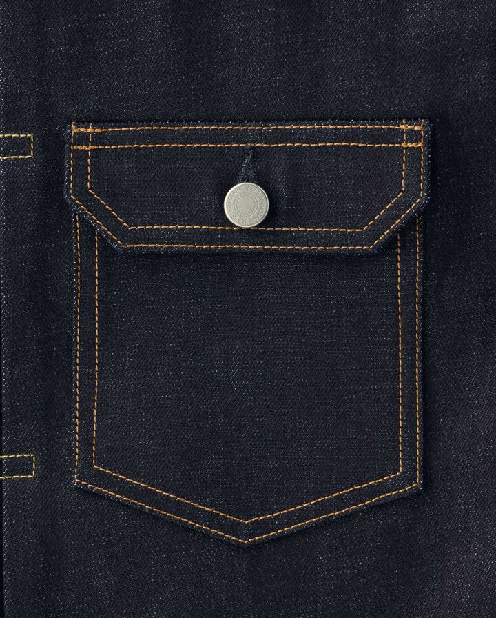 MMGJ0001 14.7oz #001 "STANDARD" DENIM 1st Type JACKET (TOKUNO BLUE),, medium image number 3