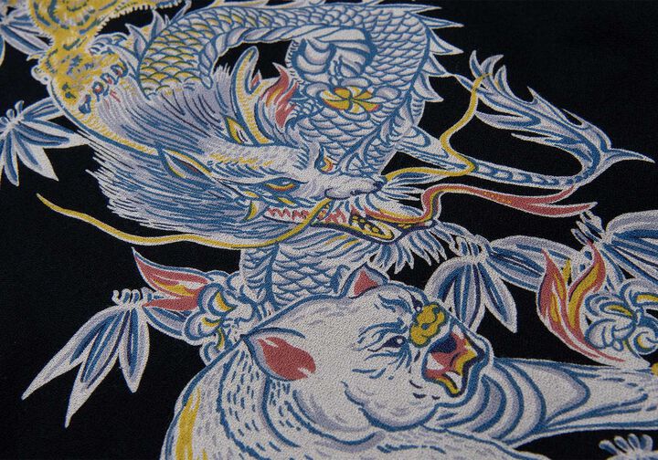 5721 Tornado Pig Aloha Shirt,GREEN, medium image number 9