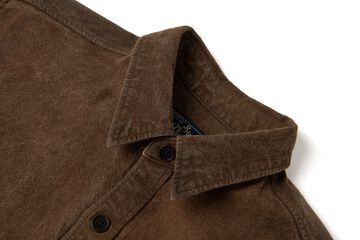 【Pre-Order】5753 Hand-Dyed Kakishibu-zome Work Shirts,KAKISHIBU, small image number 2