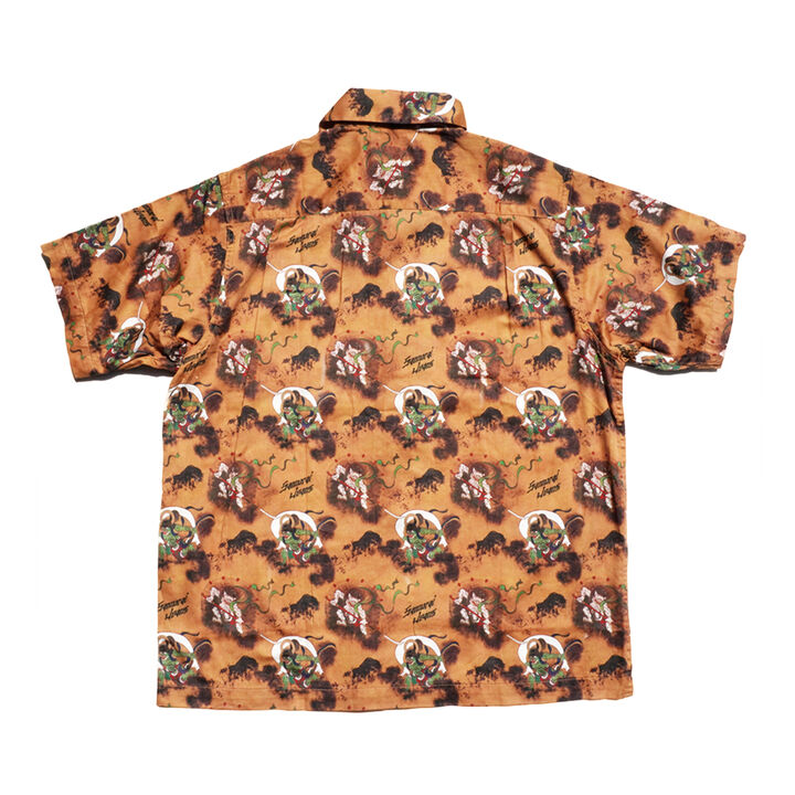 SSA23-FR "Fujin Raijin" Shirt-BEIGE-L,BEIGE, medium image number 1