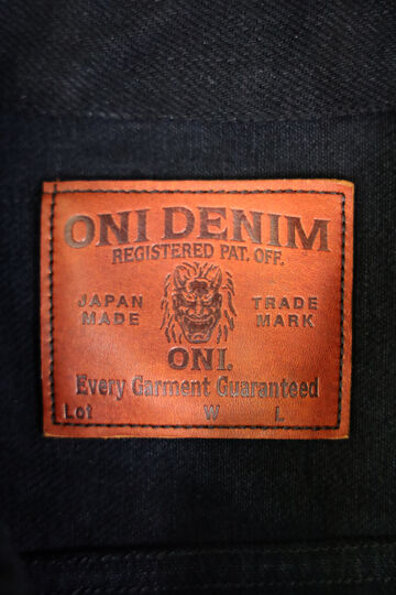 ONI-02516PZR-BK 20oz Secret Black Denim Type II Jacket with handwarmers,, small image number 2