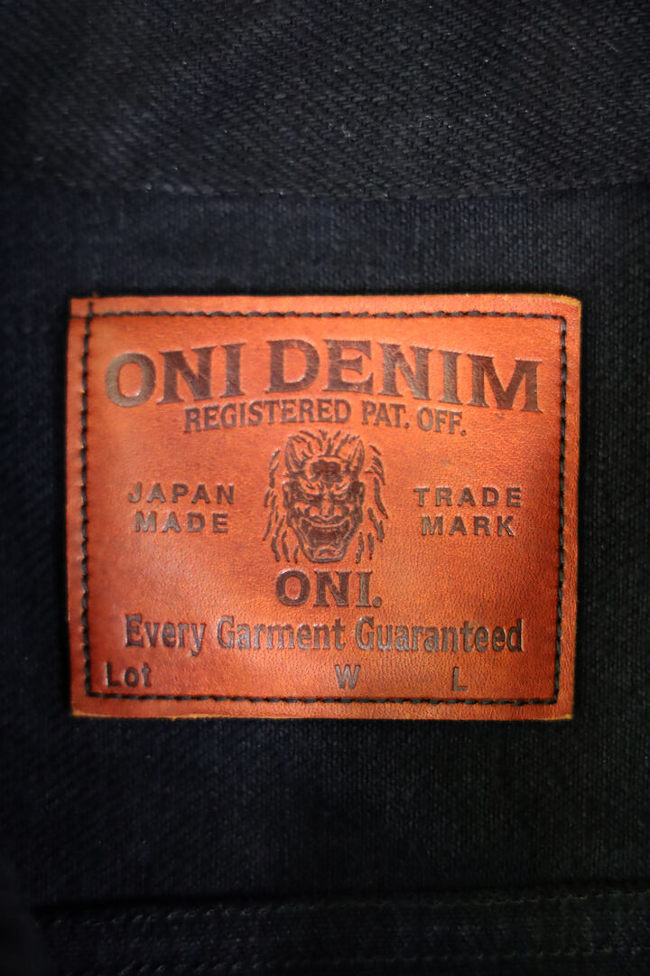 ONI-02516PZR-BK 20oz Secret Black Denim Type II Jacket with handwarmers,, medium image number 2
