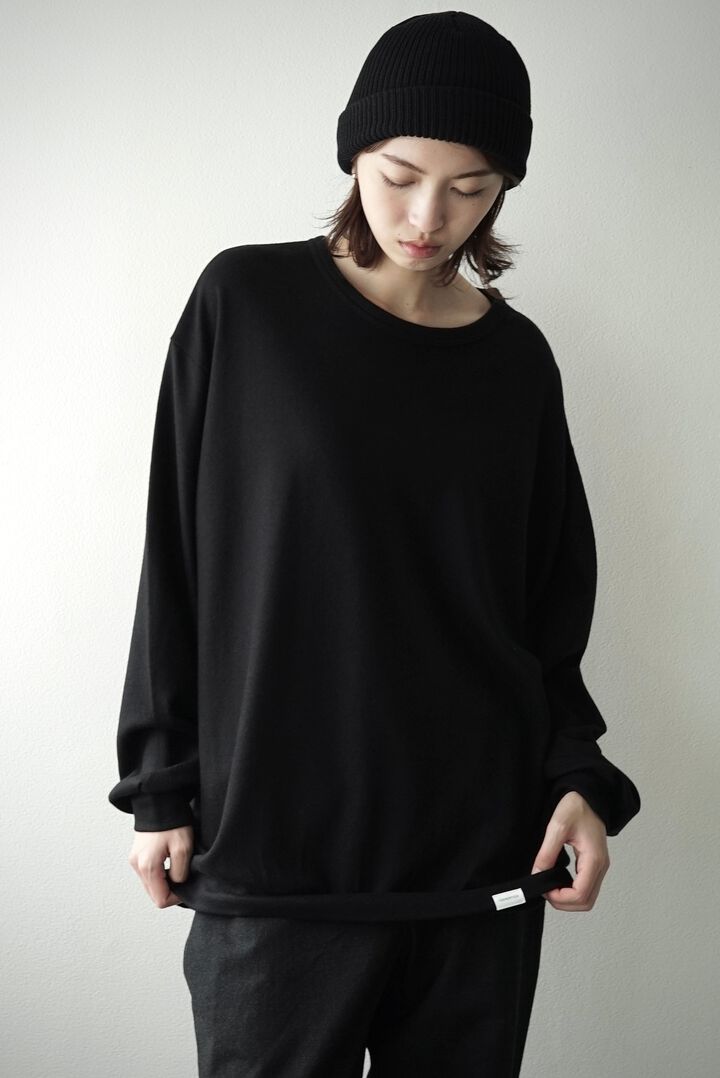 【CAPERTICA】CAP707CS32 Super140s Washable Wool MW_Jersey / Wool Trainer,, medium