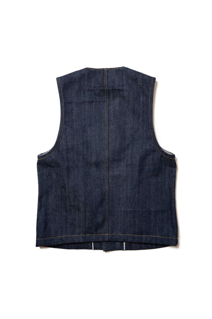 XX602B (000) "XXXX-EXTRA" BUTTON UP VEST 15.8OZ ORGANIC COTTON-Non Wash-M,, medium image number 1