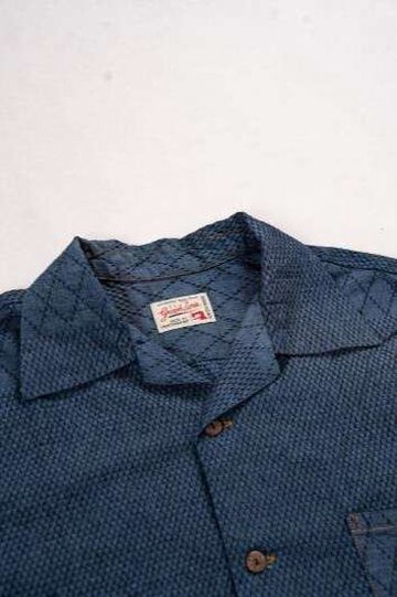 GZ-ALOHA-KN ALOHA S/S Shirt Kendo (BL),BLUE, small image number 2