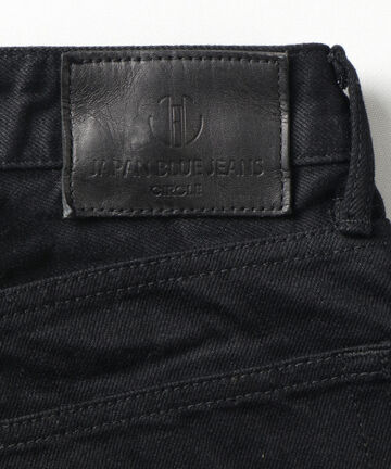 CIRCLE 14oz Zimbabwe x Australian cotton vintage Selvedge Black straight (One washed) J316,, small image number 8