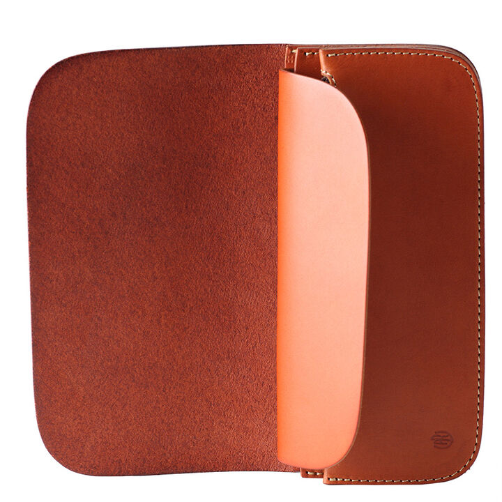 PR-KUJIRA-LW (REDMOON) Long Wallet (4 COLORS),OIL LEATHER RED BROWN, medium image number 6