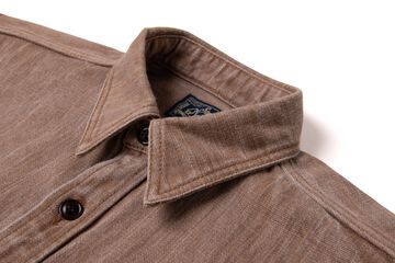 D5732 13oz Kakishibu Denim Shirts,, small image number 7