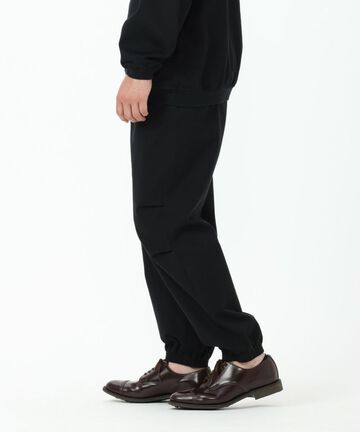 JPT1040M31 BASIC SATIN PANTS-BLACK-M,BLACK, small image number 3