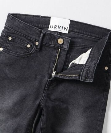 UP119302IS MAURIAT Skinny ISKO Stretch Denim-BLK-0,BLK, small image number 12