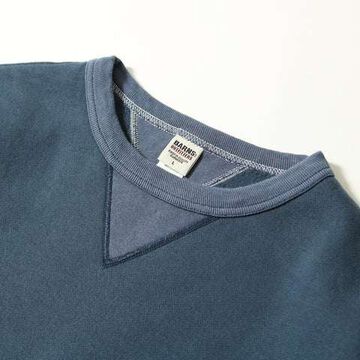 BR-3000 "STANDARD" COZUN CREW NECK SWEAT,GREY, small image number 6