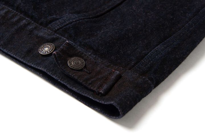 D4621 14oz Bengara Dyed Denim Jacket,, medium image number 9